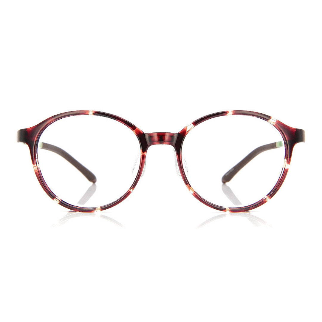 OWNDAYS | ESSENTIAL Brown Demi Full Rim Boston right side