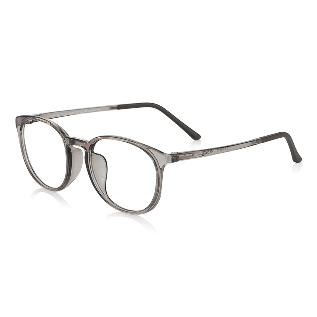 OWNDAYS | ESSENTIAL Light Brown Full Rim Boston left side