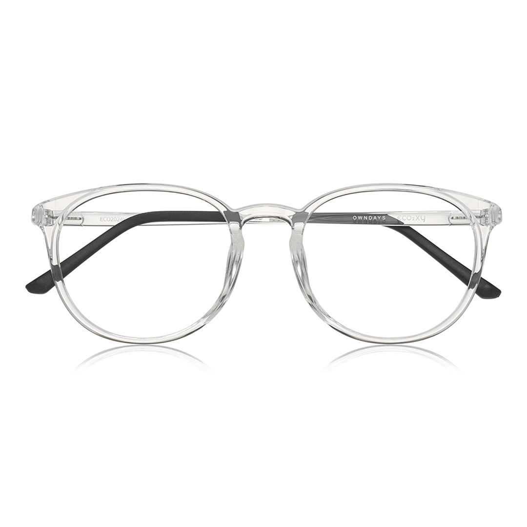 OWNDAYS | ESSENTIAL Clear Full Rim Boston right side