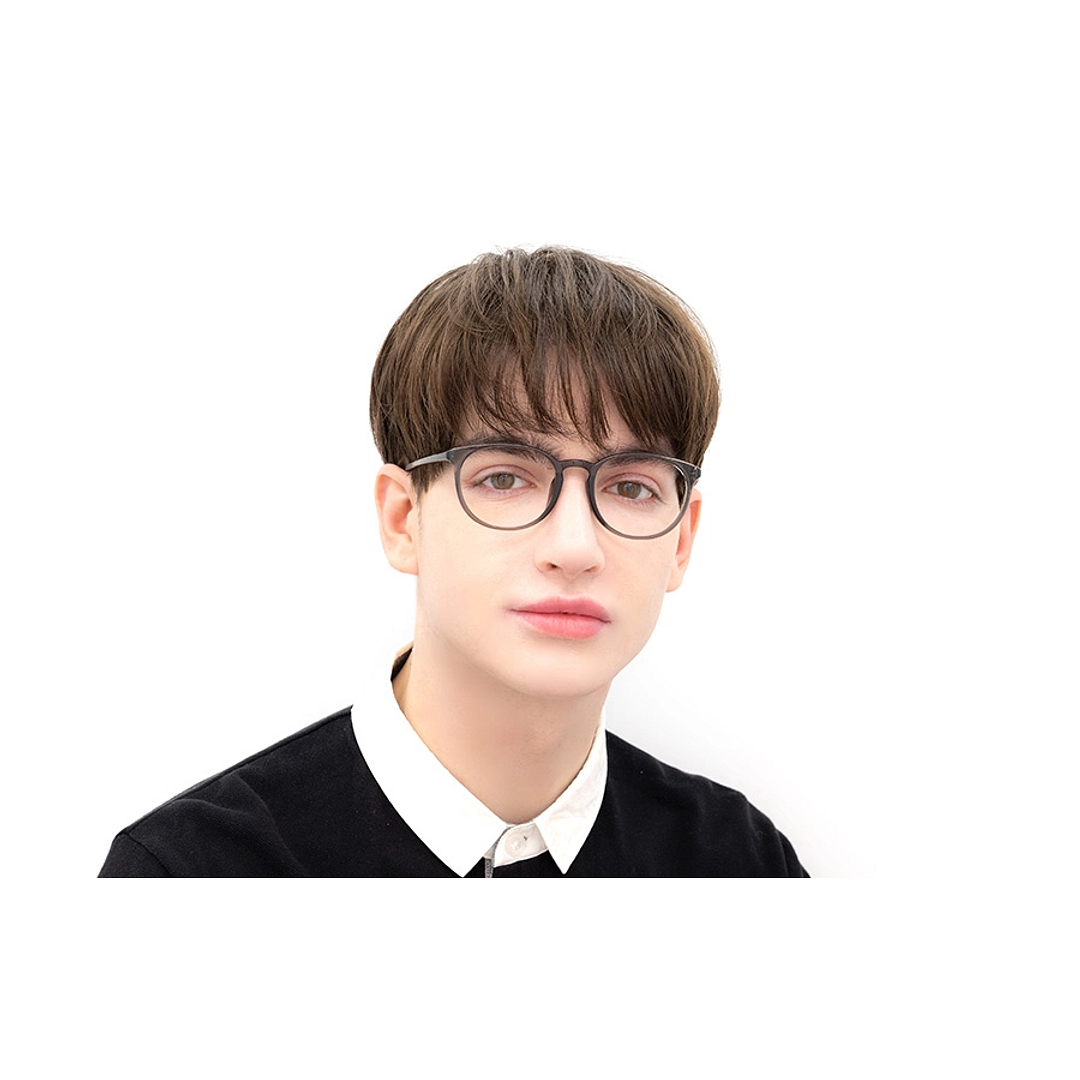 OWNDAYS | ESSENTIAL Clear Full Rim Boston left side