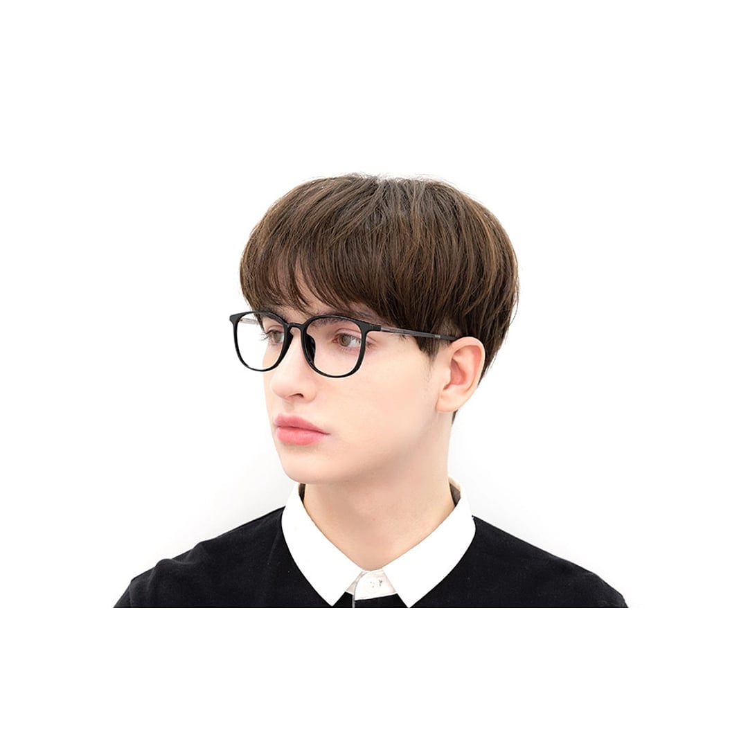 OWNDAYS | ESSENTIAL Light Brown Full Rim Wellington right side