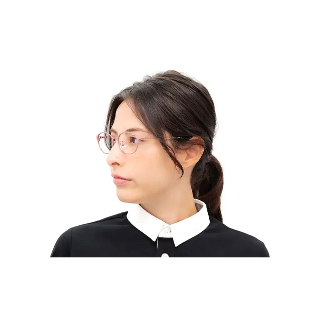 OWNDAYS | ESSENTIAL Matte Brown Full Rim Oval right side