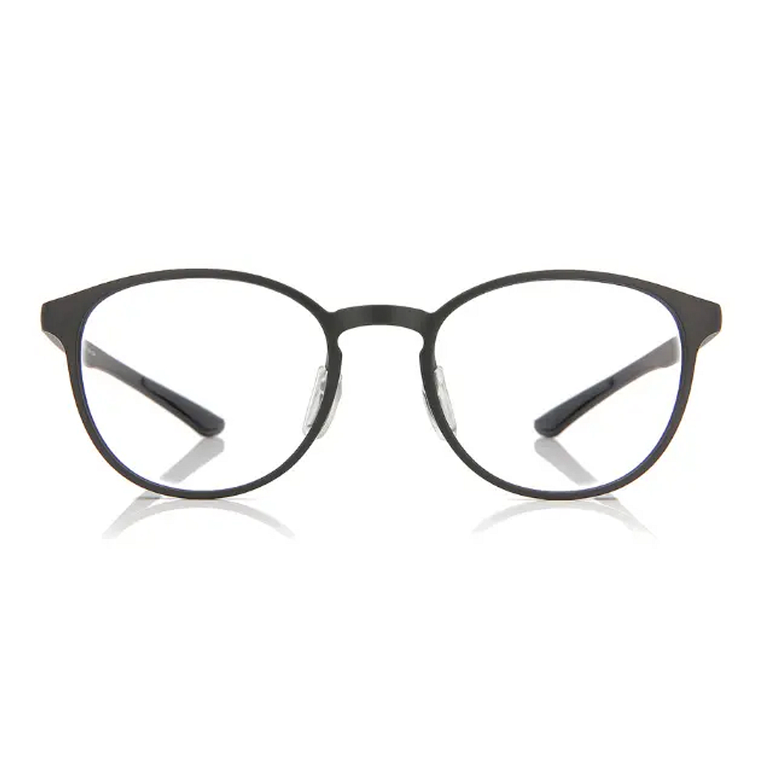 OWNDAYS | ESSENTIAL Matte Black Full Rim Boston right side