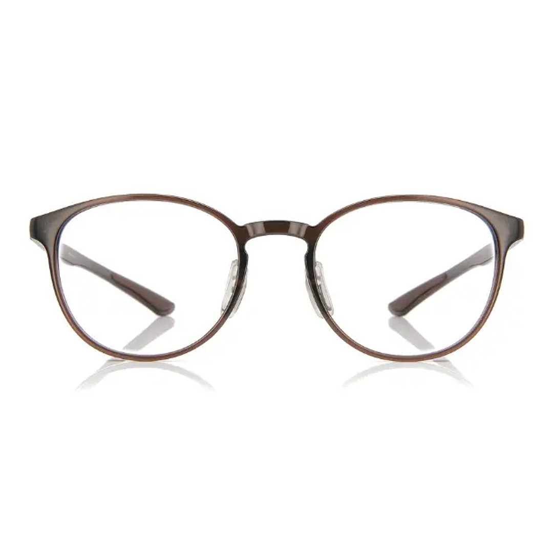 OWNDAYS | ESSENTIAL Brown Full Rim Boston right side