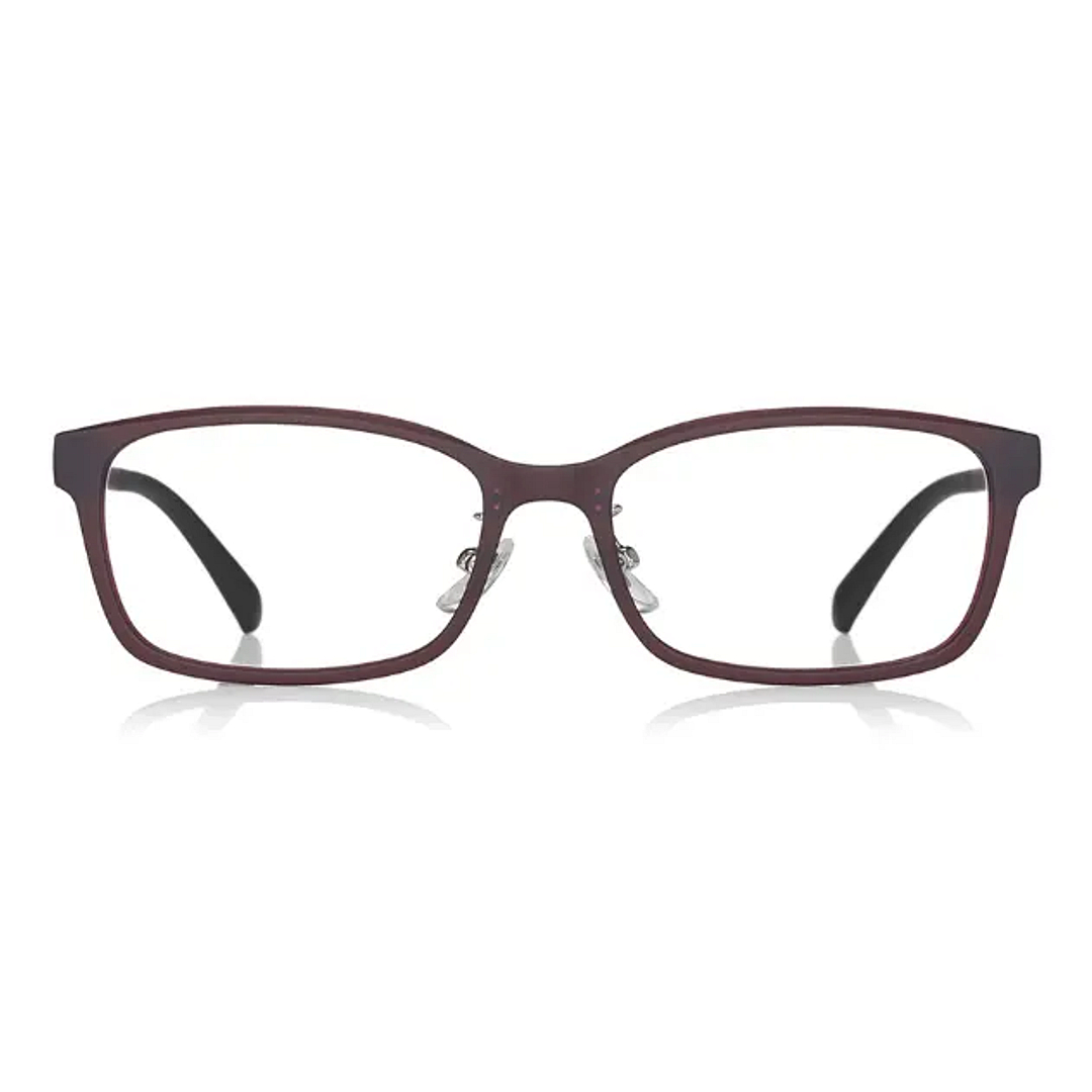 OWNDAYS | ESSENTIAL Matte Red Full Rim Rectangle right side