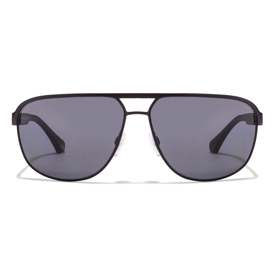BRANDED Black Full Rim Rectangle left side