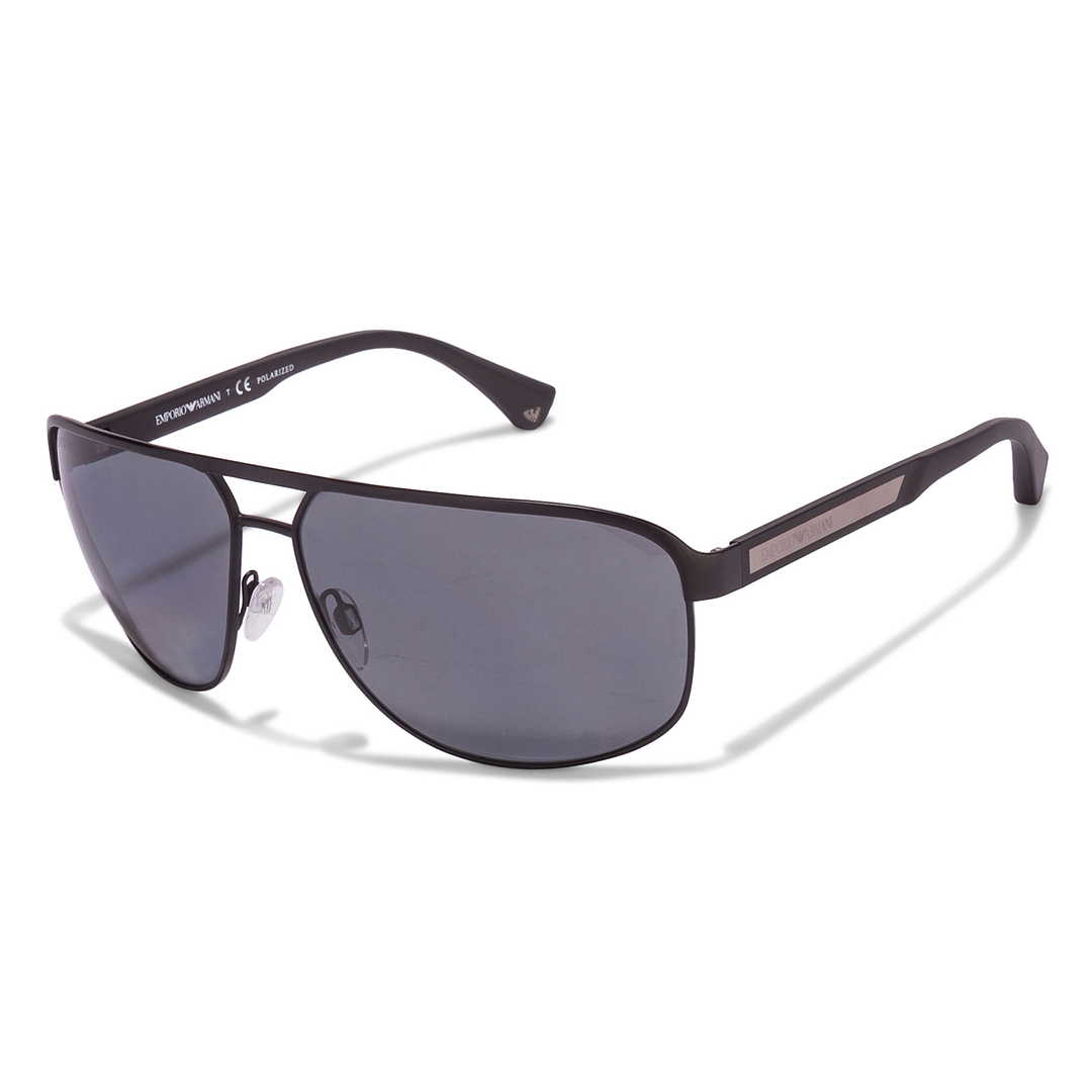 BRANDED Black Full Rim Rectangle left side