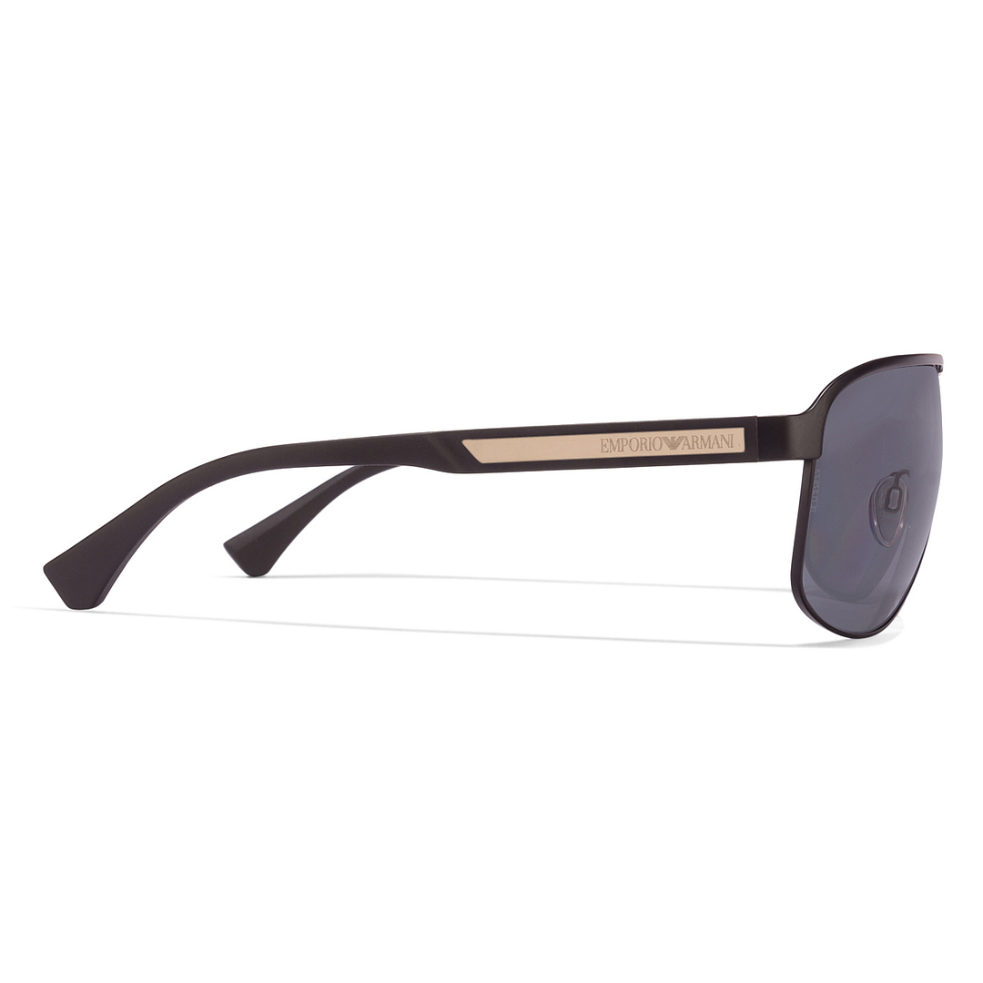 BRANDED Black Full Rim Rectangle left side
