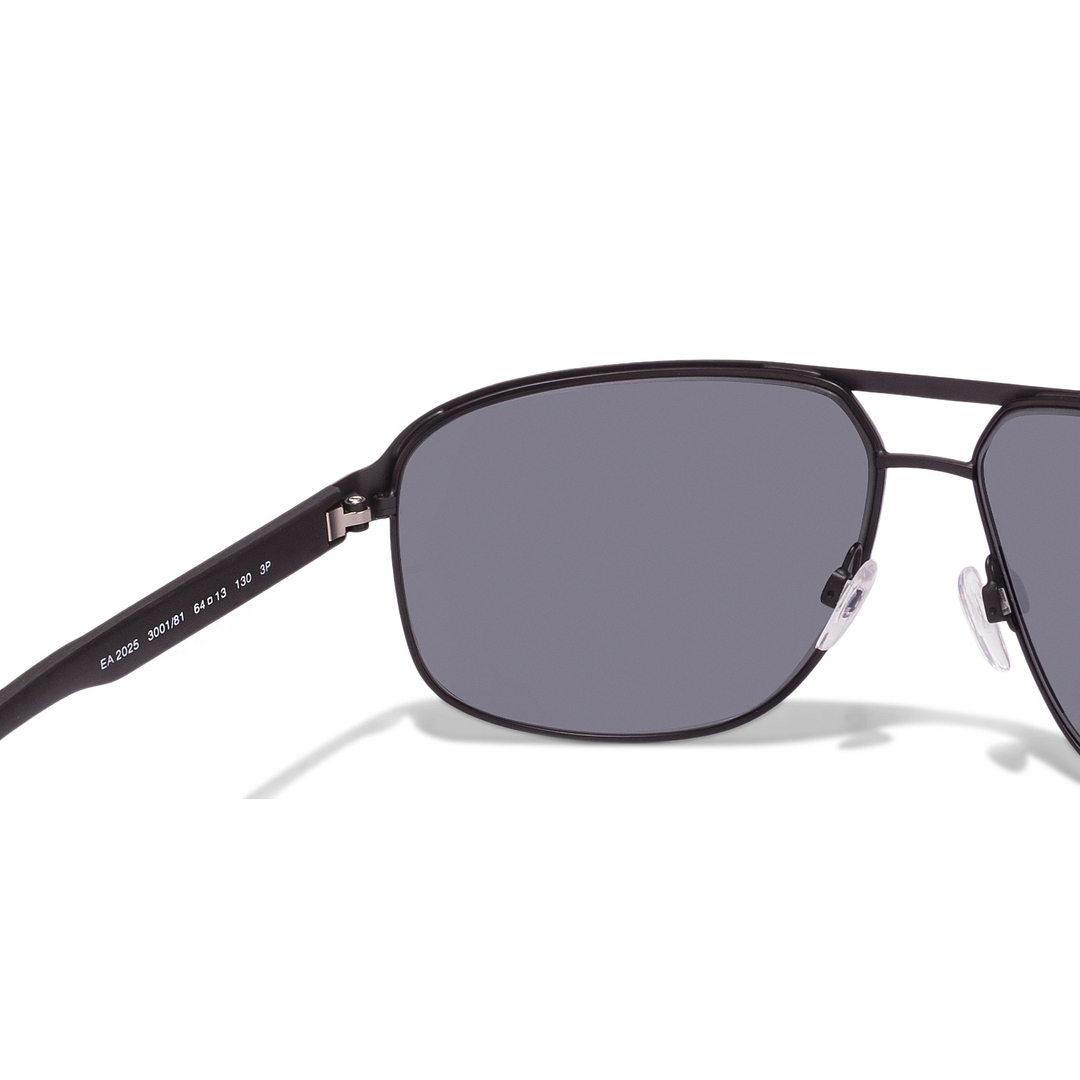 BRANDED Black Full Rim Rectangle right side