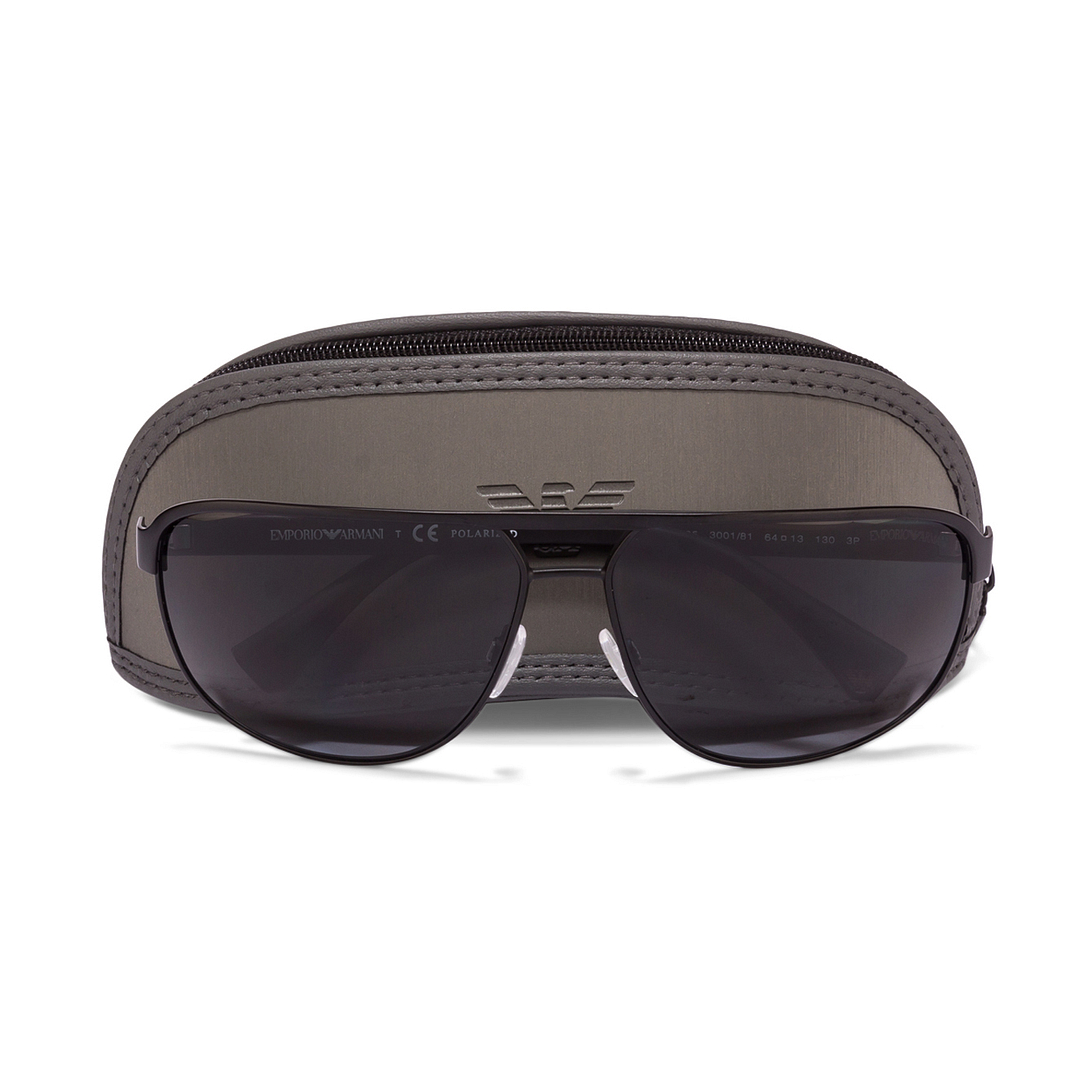 BRANDED Black Full Rim Rectangle left side