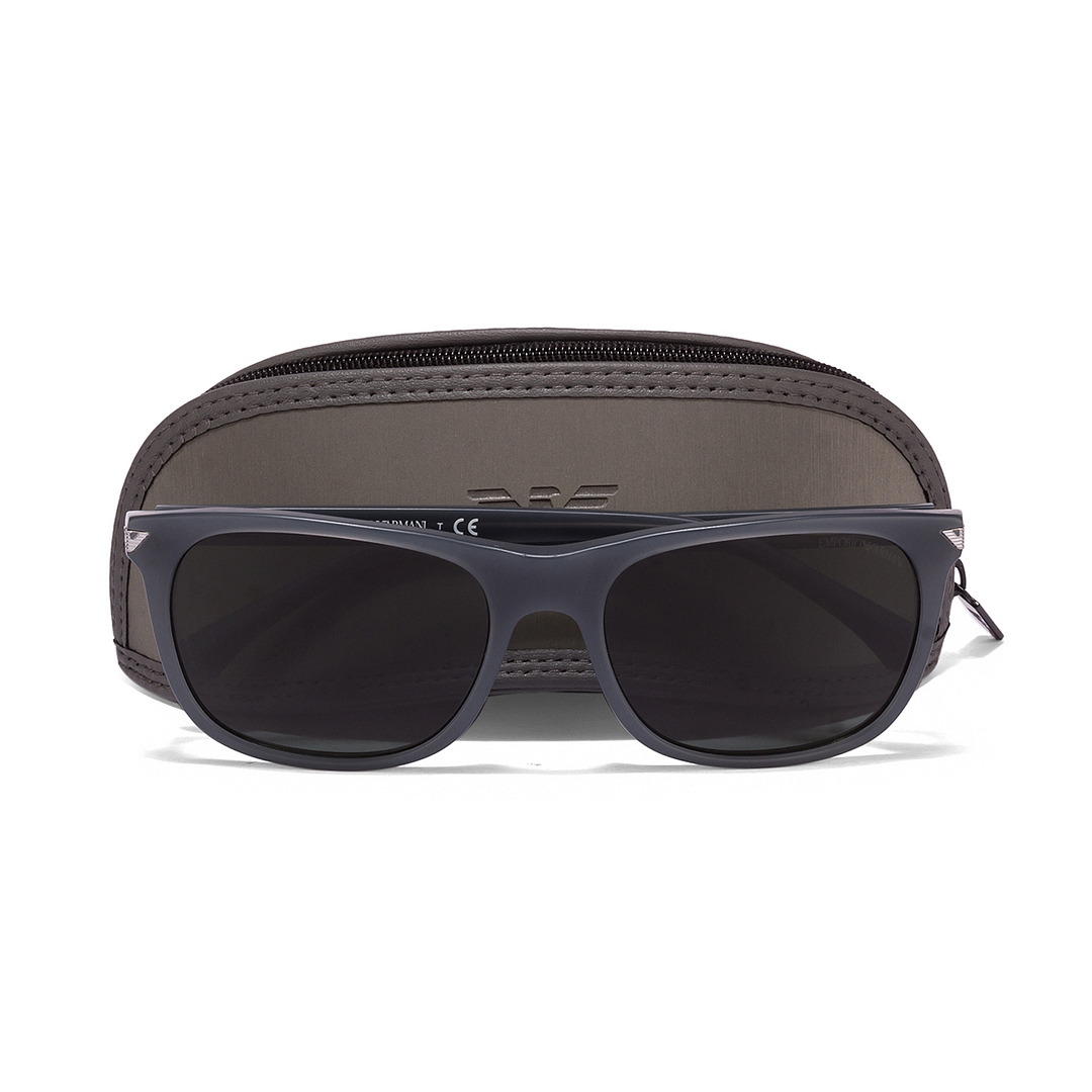 Buy Emporio Armani EA4056 Large Size-57 Matte Grey Green  display picture 1