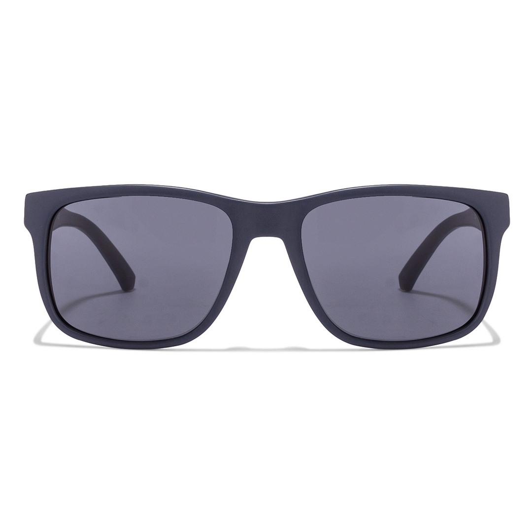 BRANDED Sky Blue Full Rim Square left side