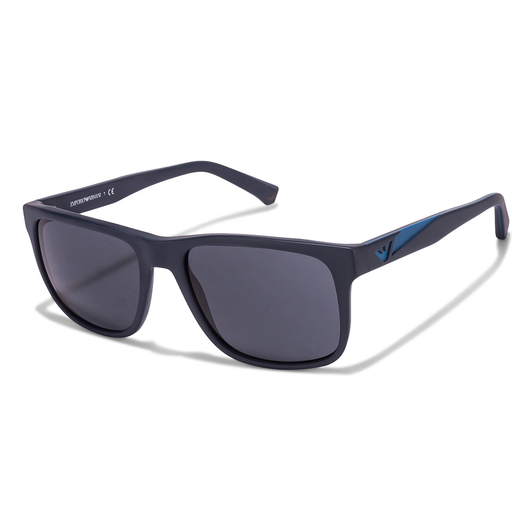 BRANDED Sky Blue Full Rim Square right side