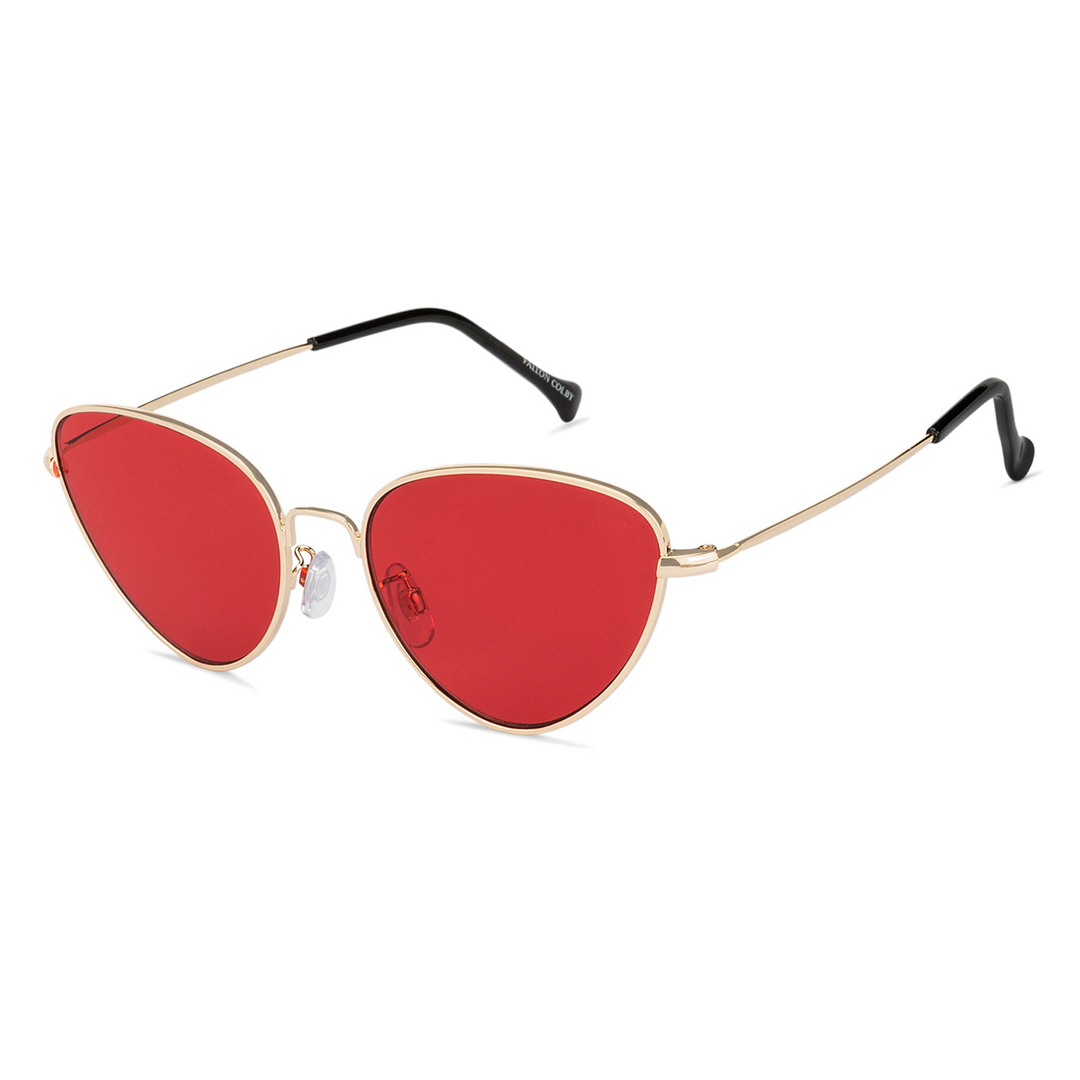 Fallon Colby Gold Full Rim Cat Eye right side