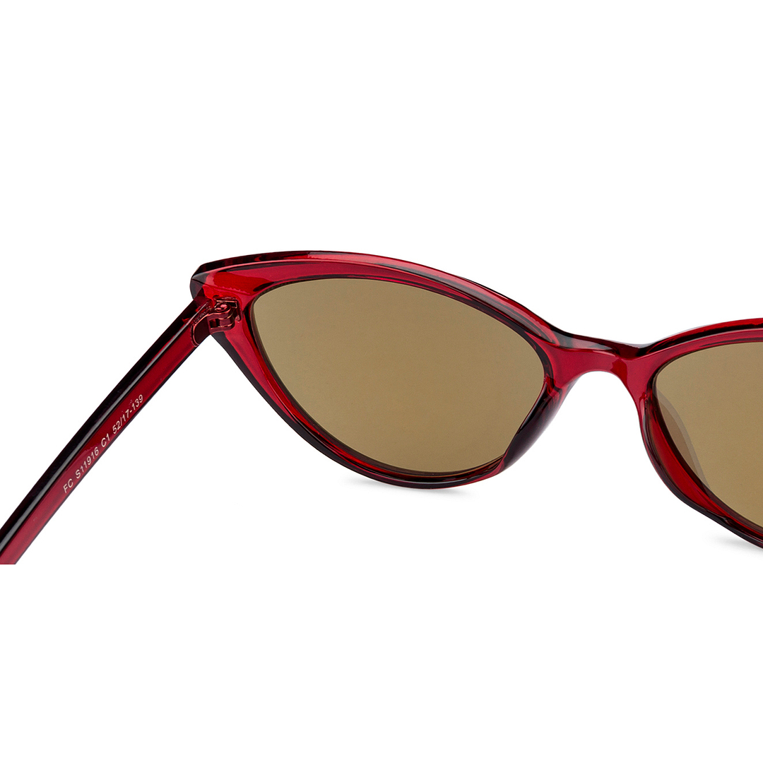 Fallon Colby Pink Full Rim Cat Eye right side