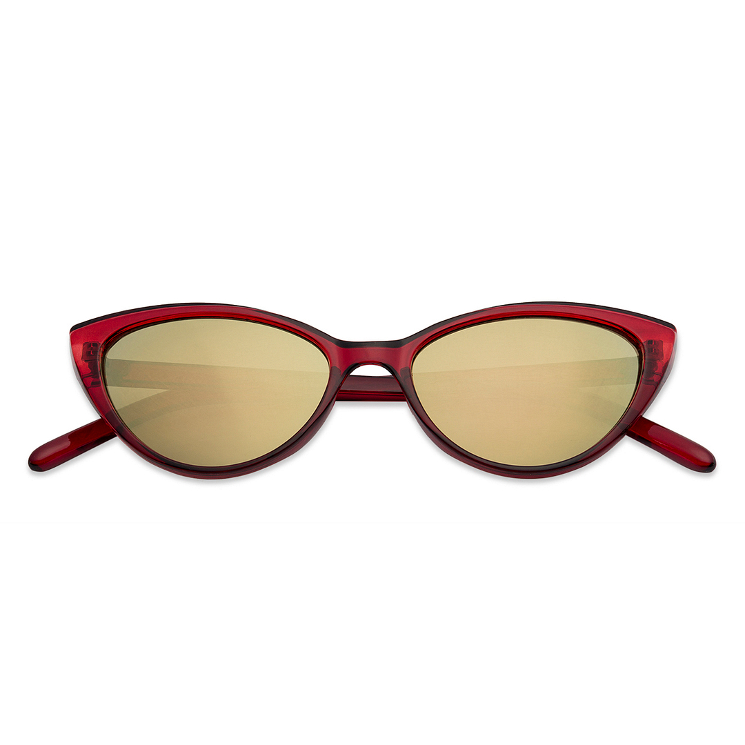 Fallon Colby Pink Full Rim Cat Eye left side