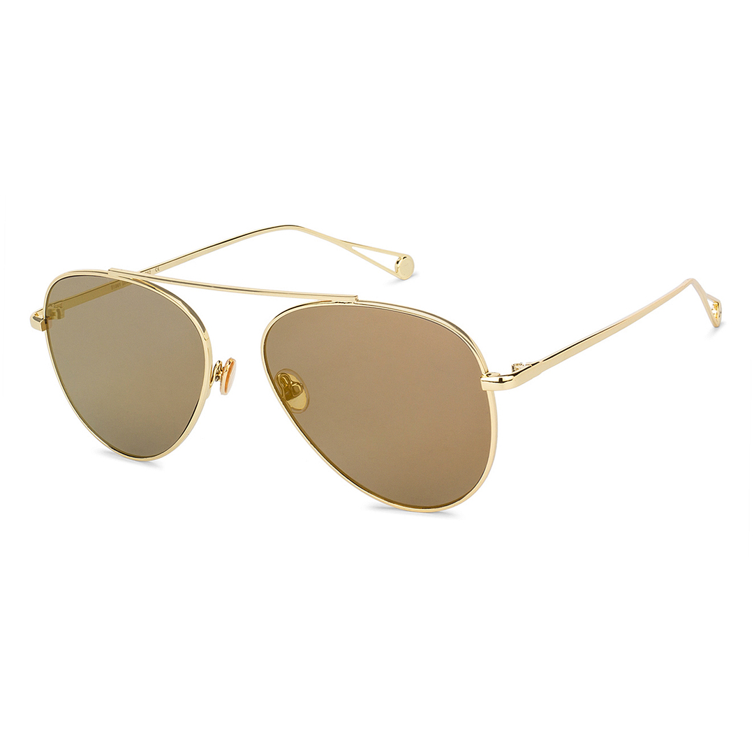 Fallon Colby Gold Full Rim Aviator right side