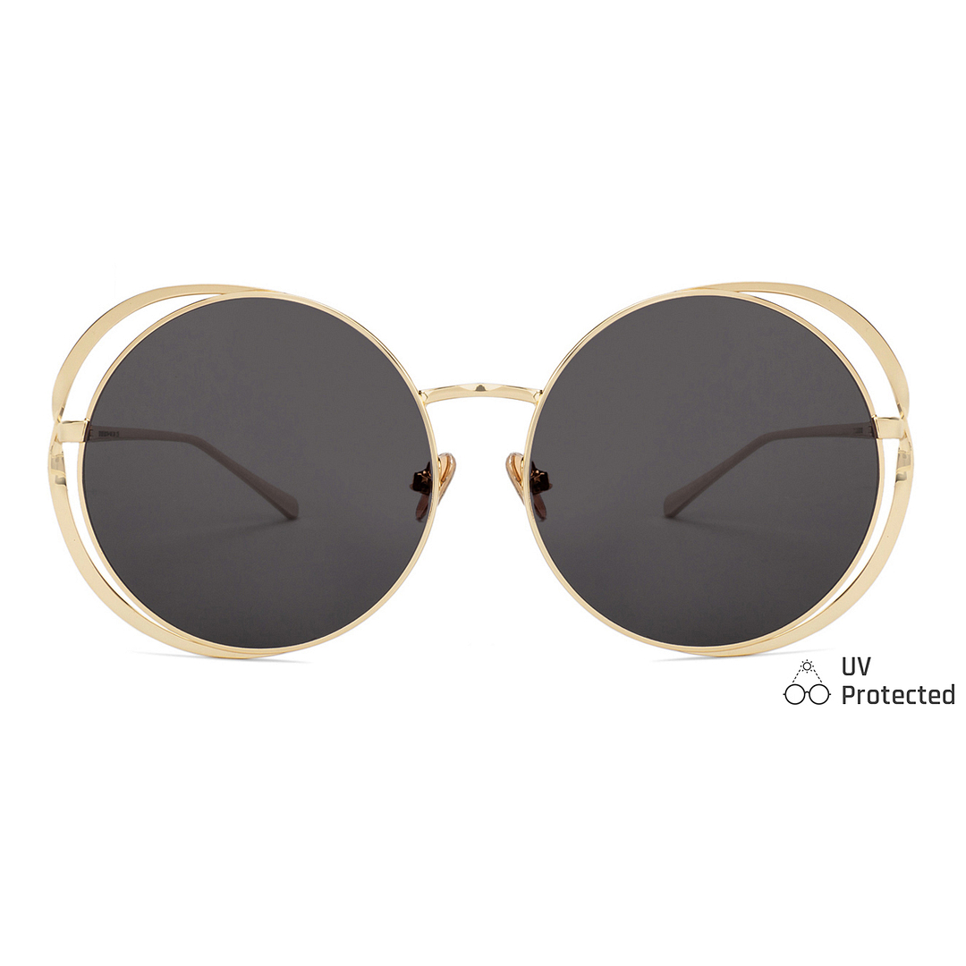 Fallon Colby Gold Full Rim Round left side