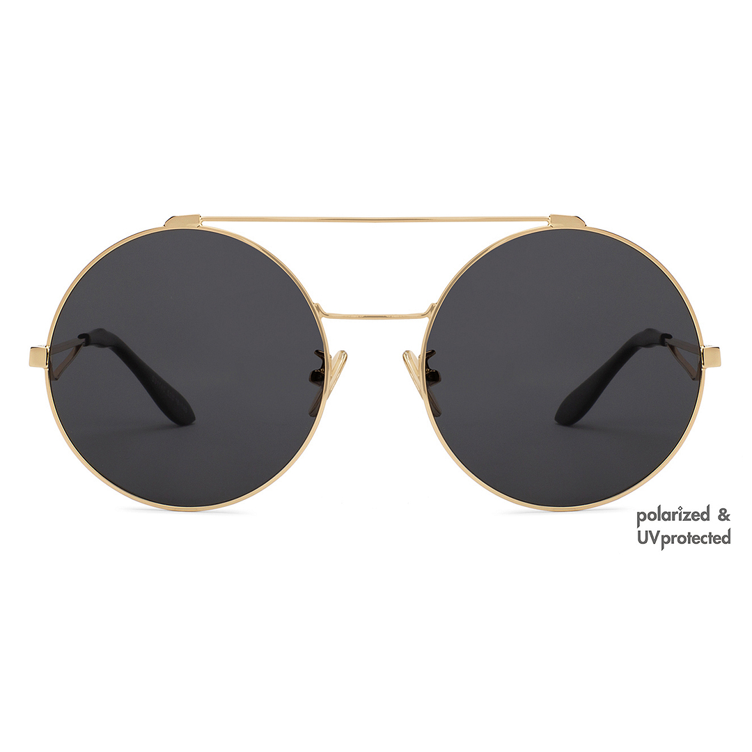 Fallon Colby Gold Full Rim Round left side