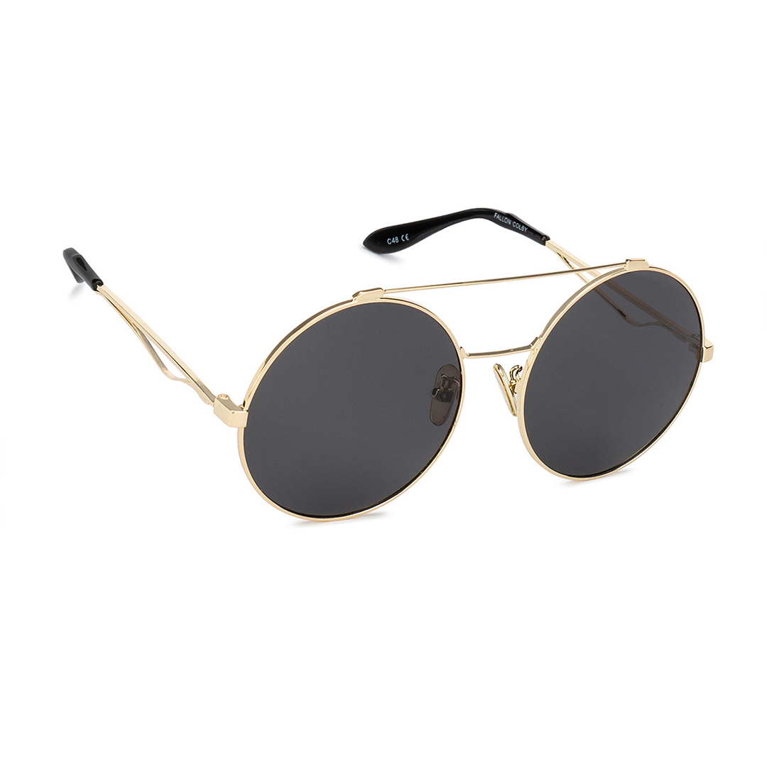 Fallon Colby Gold Full Rim Round right side