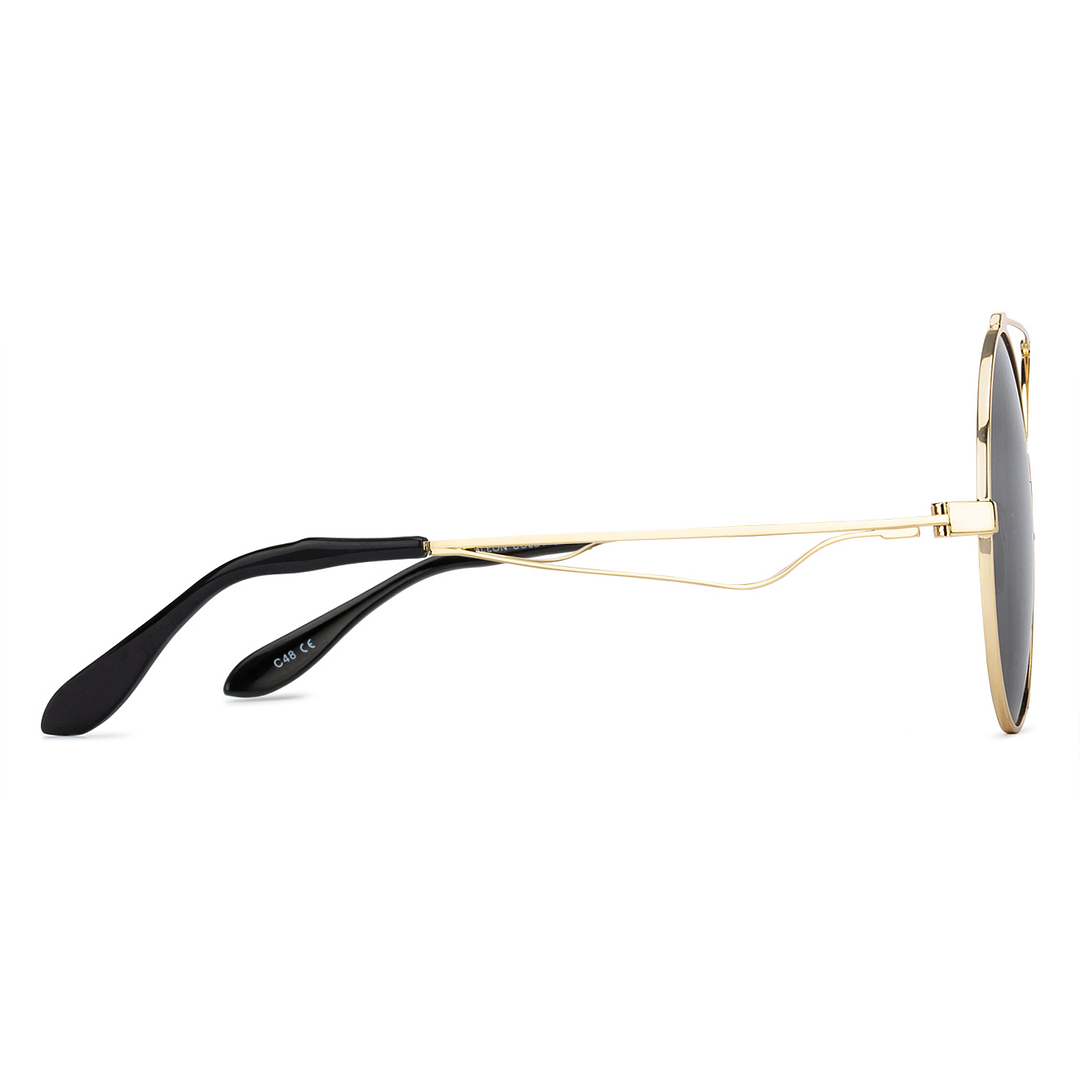 Fallon Colby Gold Full Rim Round left side
