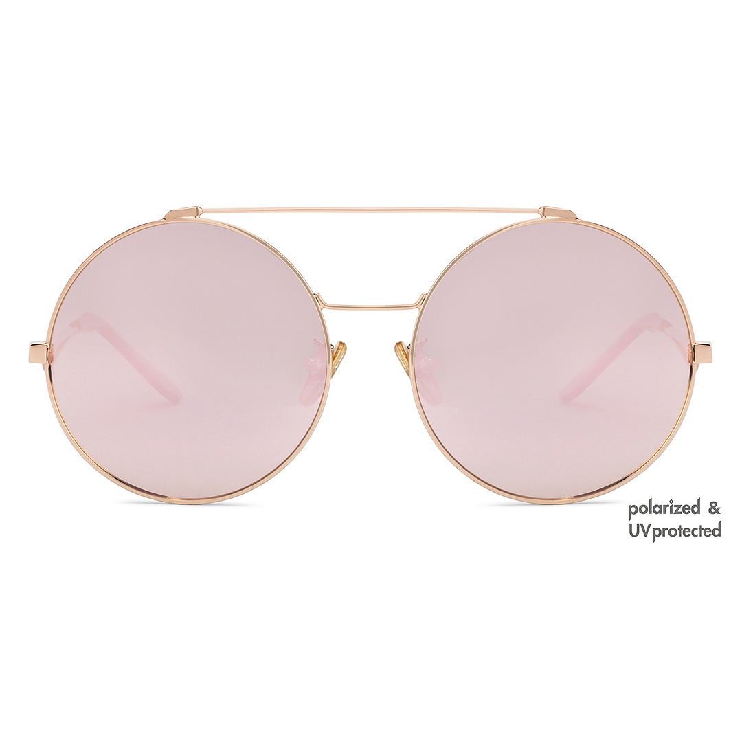 Fallon Colby Gold Full Rim Round left side