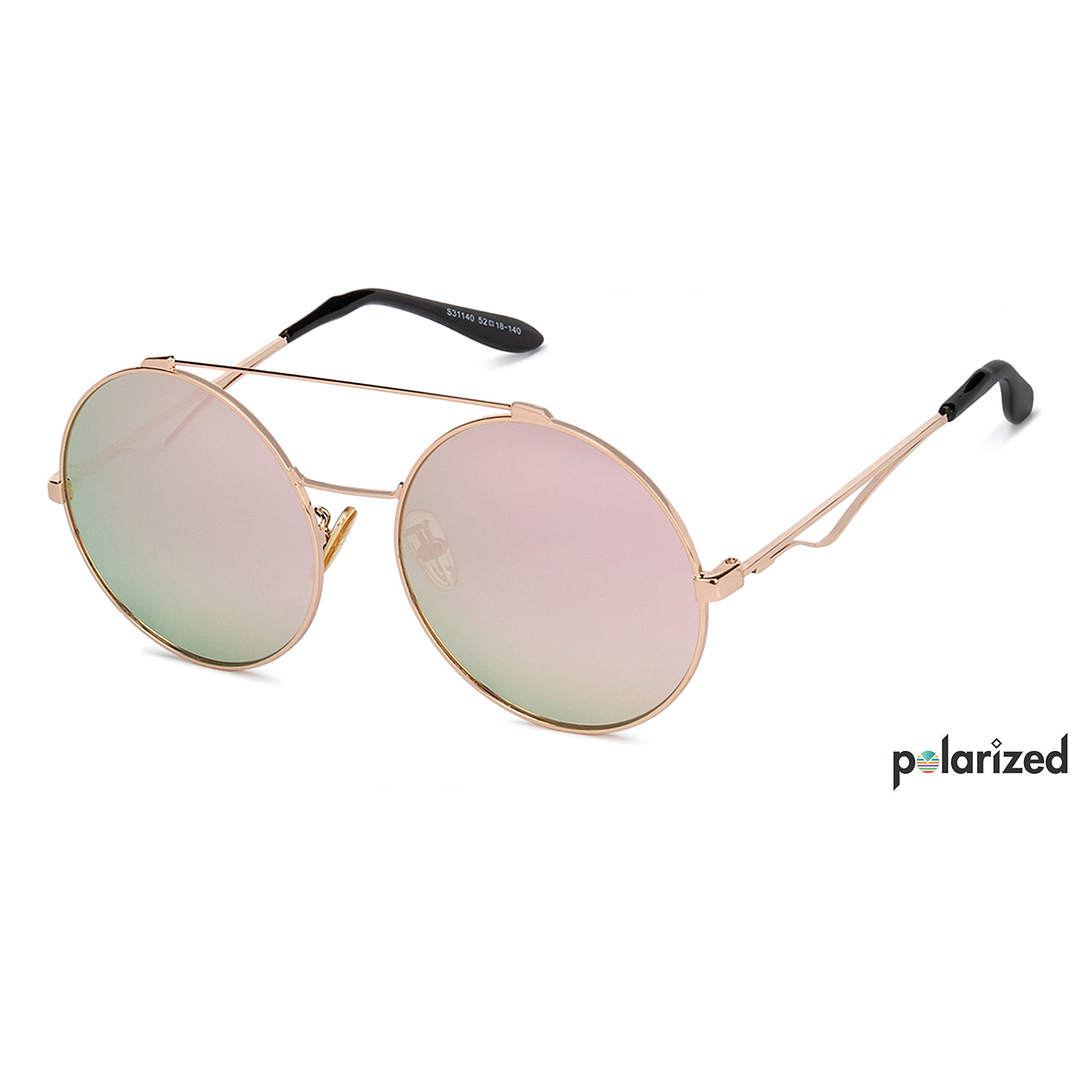 Fallon Colby Gold Full Rim Round left side