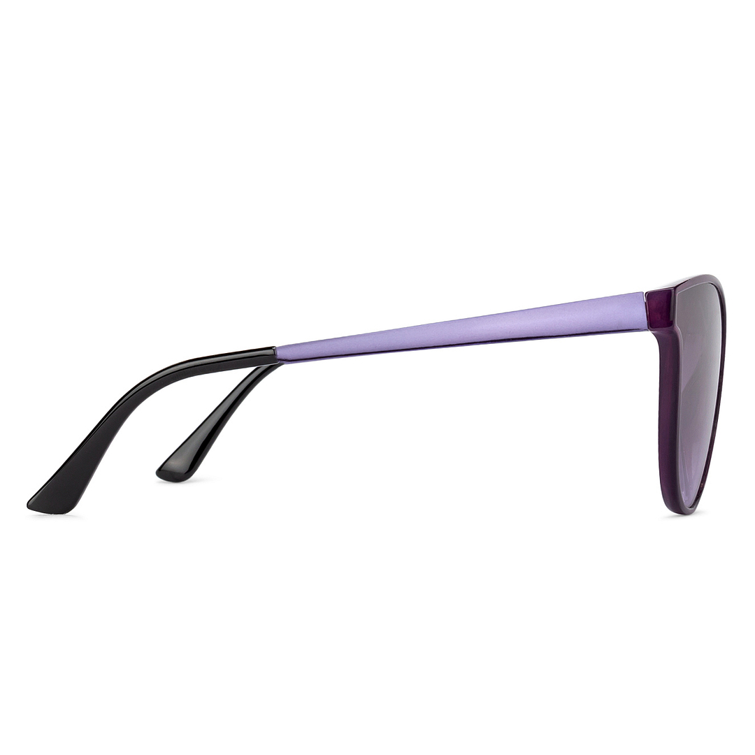 Fallon Colby Purple Full Rim Cat Eye left side