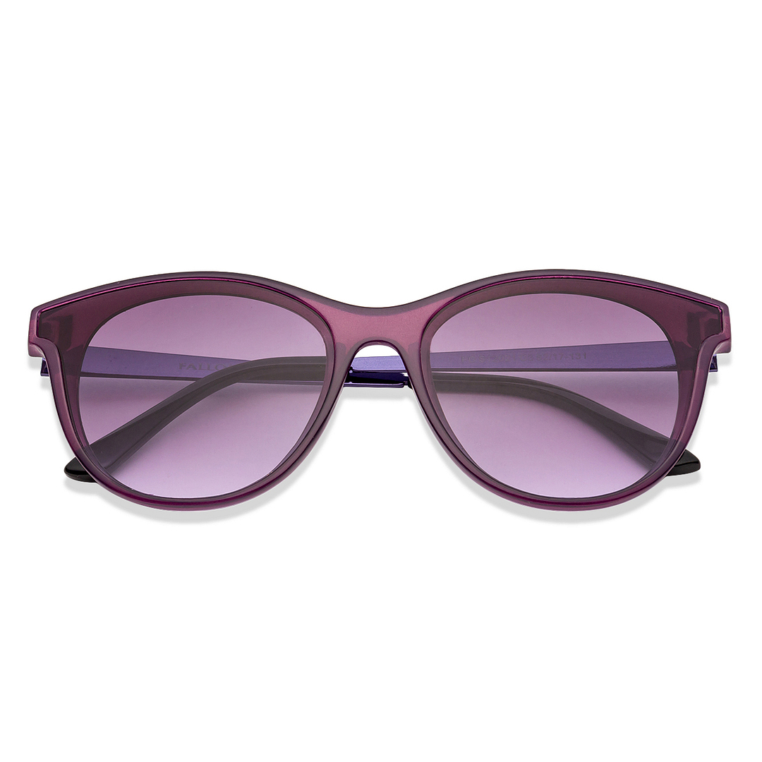 Fallon Colby Purple Full Rim Cat Eye left side