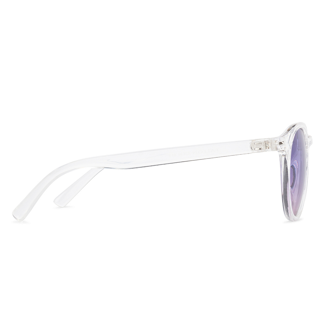 Fallon Colby Crystal Full Rim Round left side