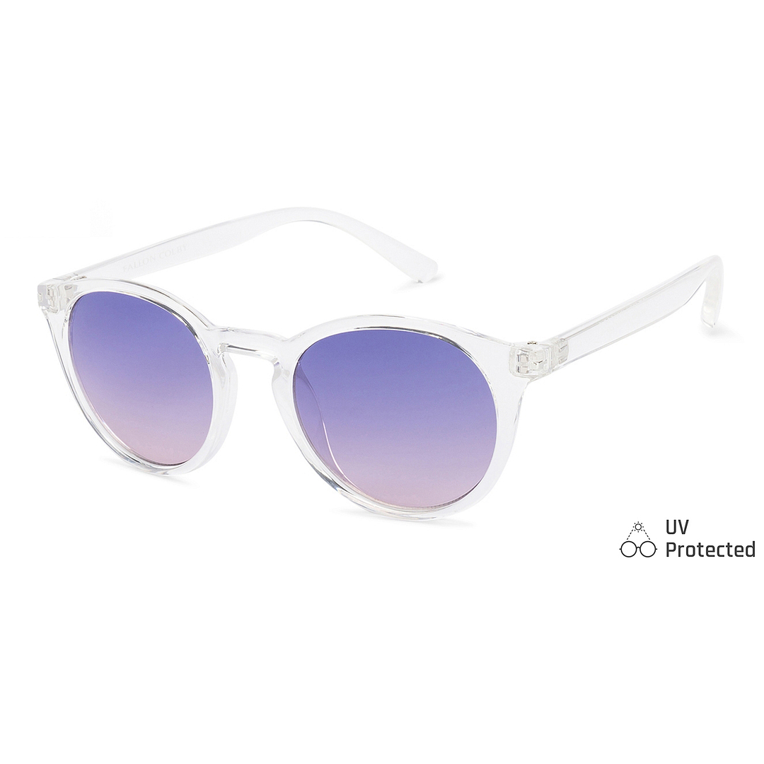 Fallon Colby Crystal Full Rim Round right side