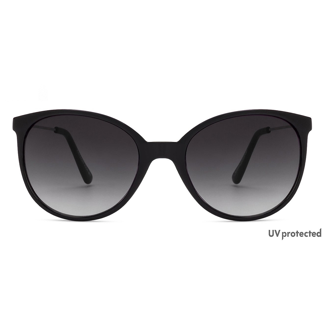 Fallon Colby Black Full Rim Round left side