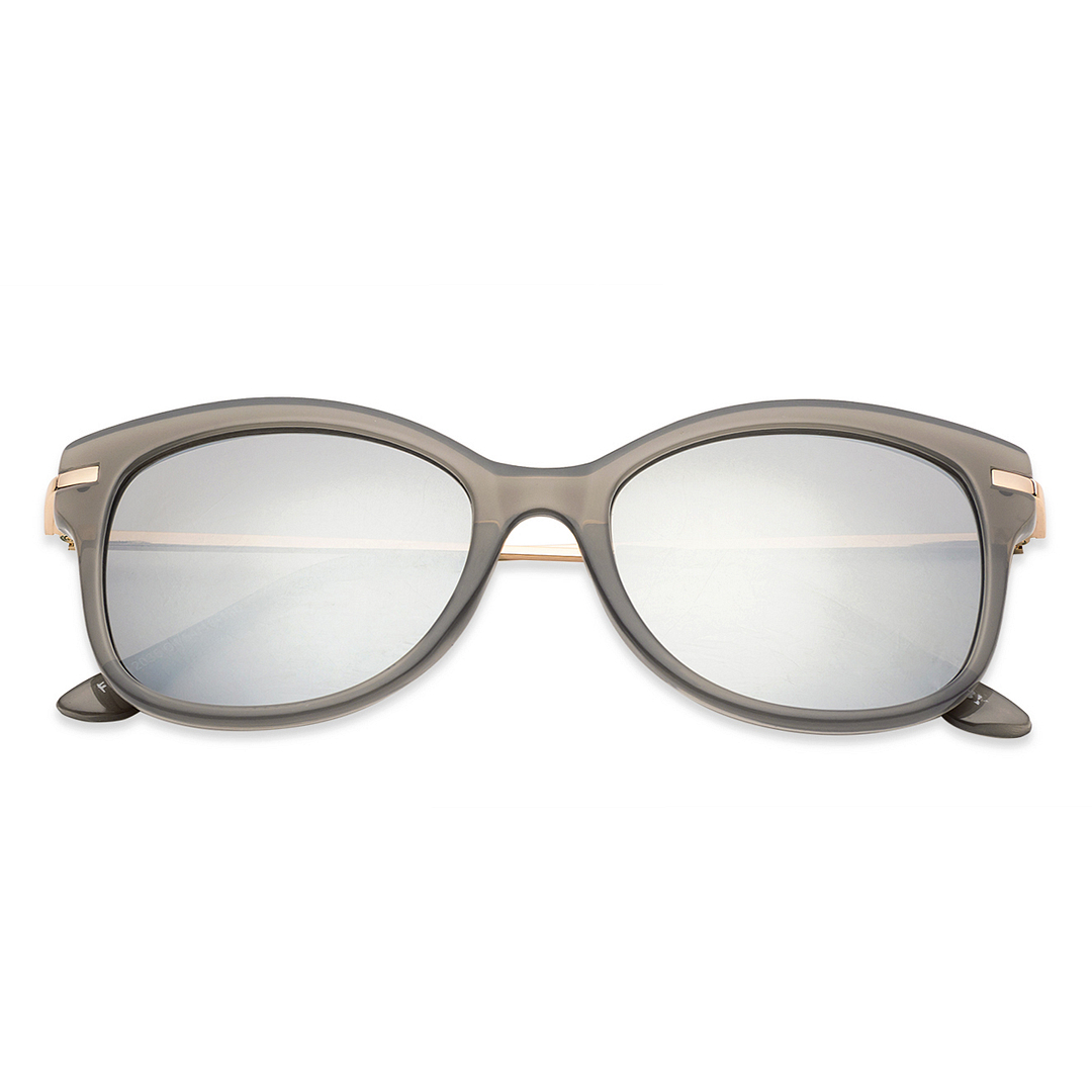 Fallon Colby Grey Full Rim Cat Eye left side