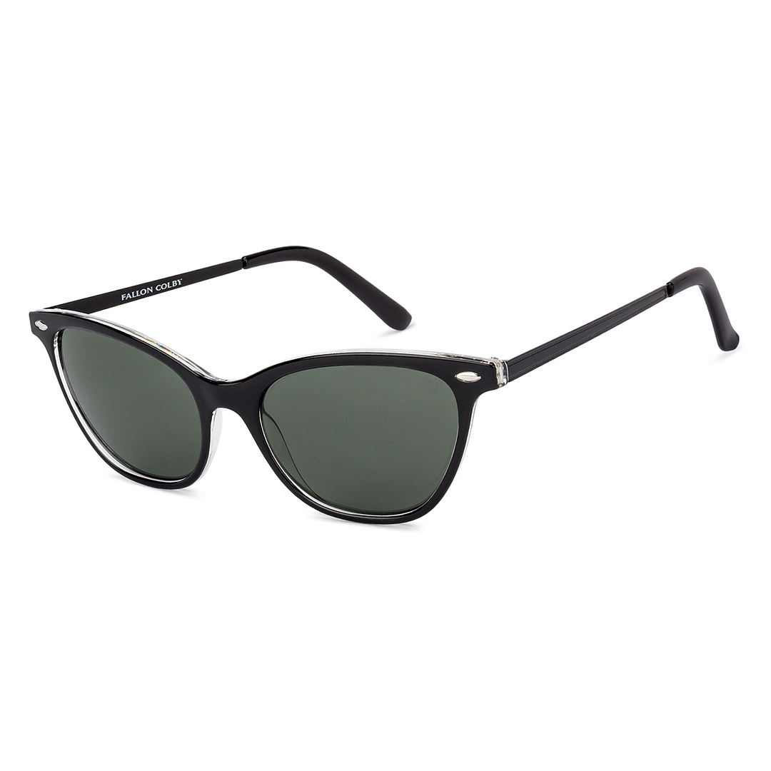 Fallon Colby Black Full Rim Cat Eye left side