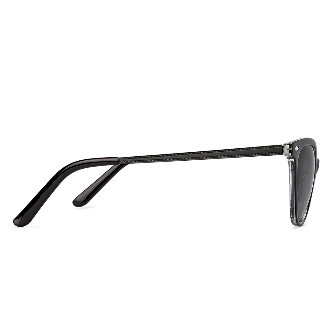 Fallon Colby Black Full Rim Cat Eye left side