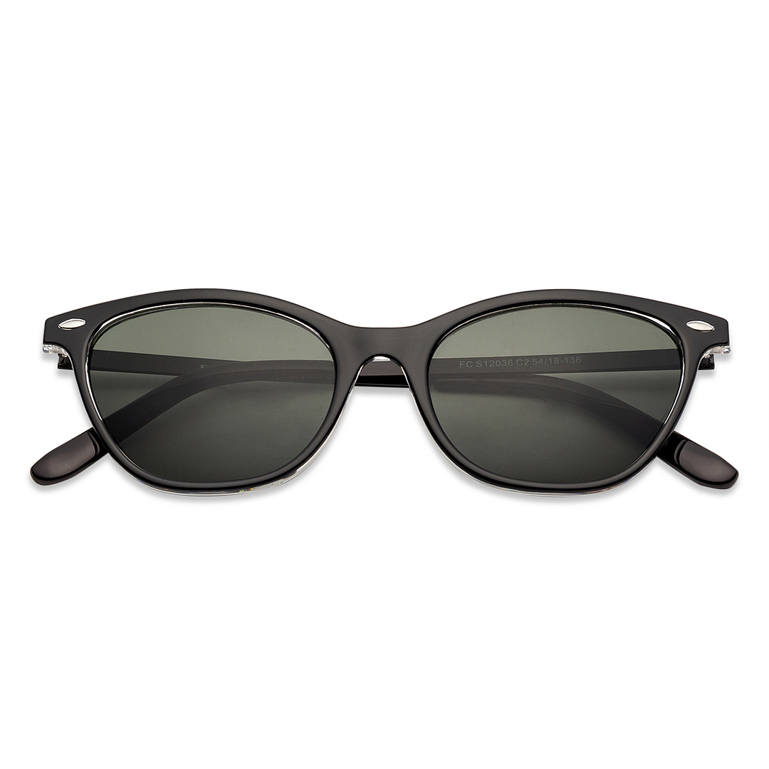 Fallon Colby Black Full Rim Cat Eye left side