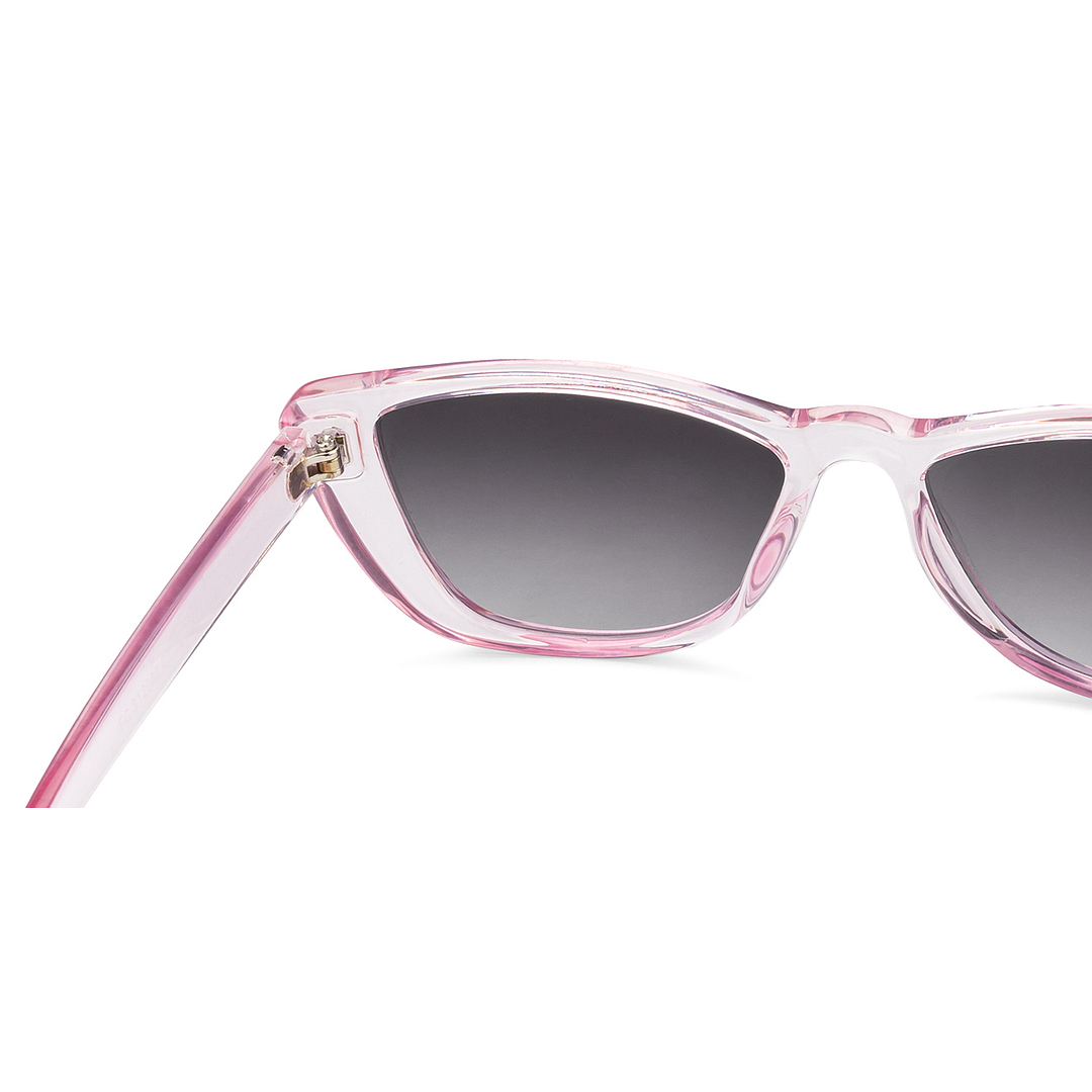 Fallon Colby Pink Full Rim Rectangle right side