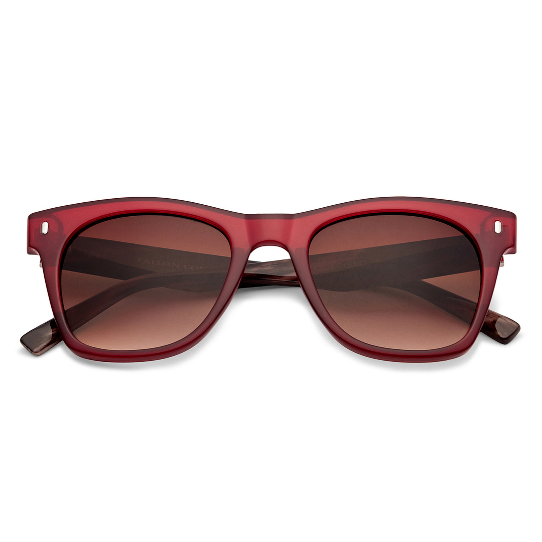 Fallon Colby Pink Full Rim Square left side