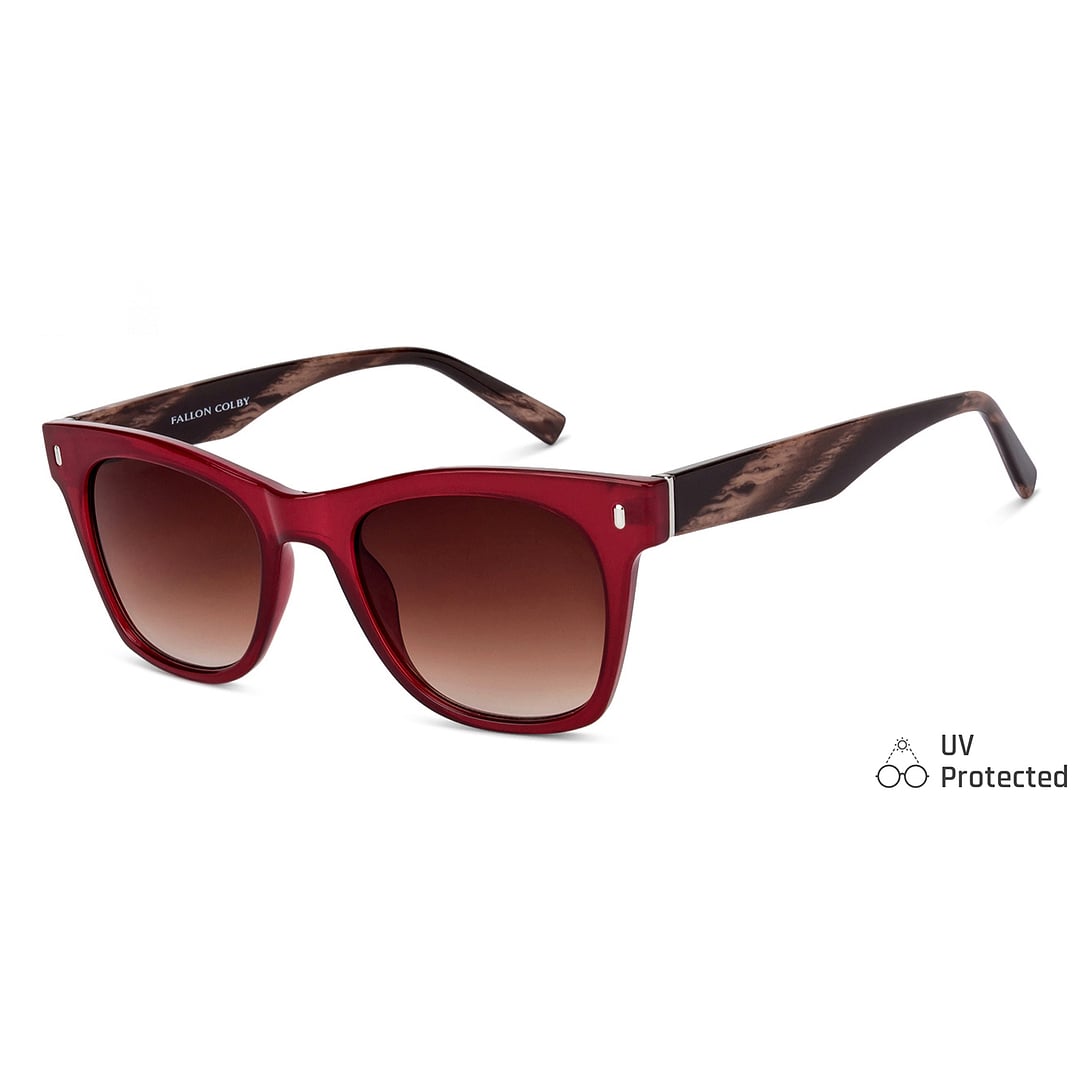 Fallon Colby Pink Full Rim Square right side