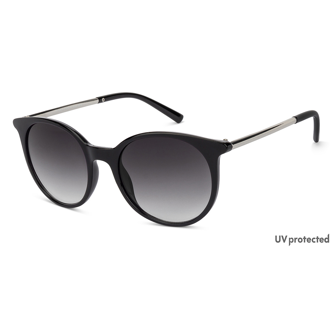 Fallon Colby Black Full Rim Round right side