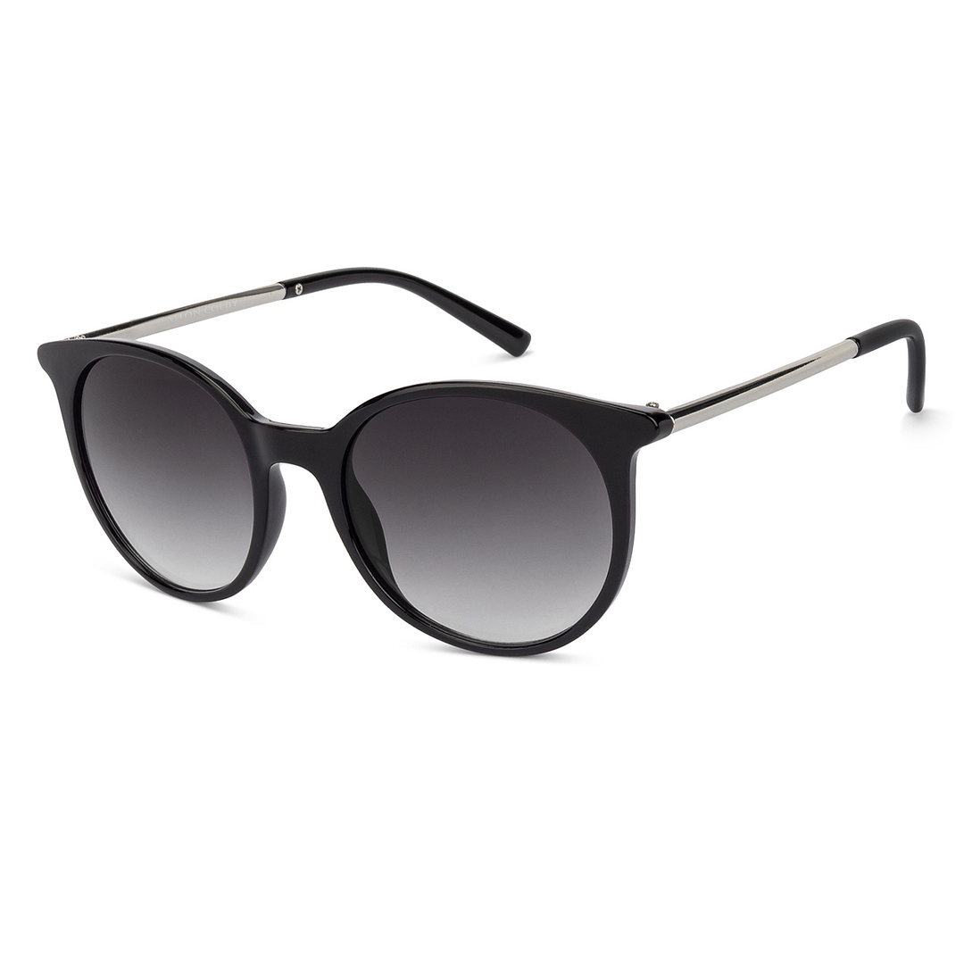 Fallon Colby Black Full Rim Round right side