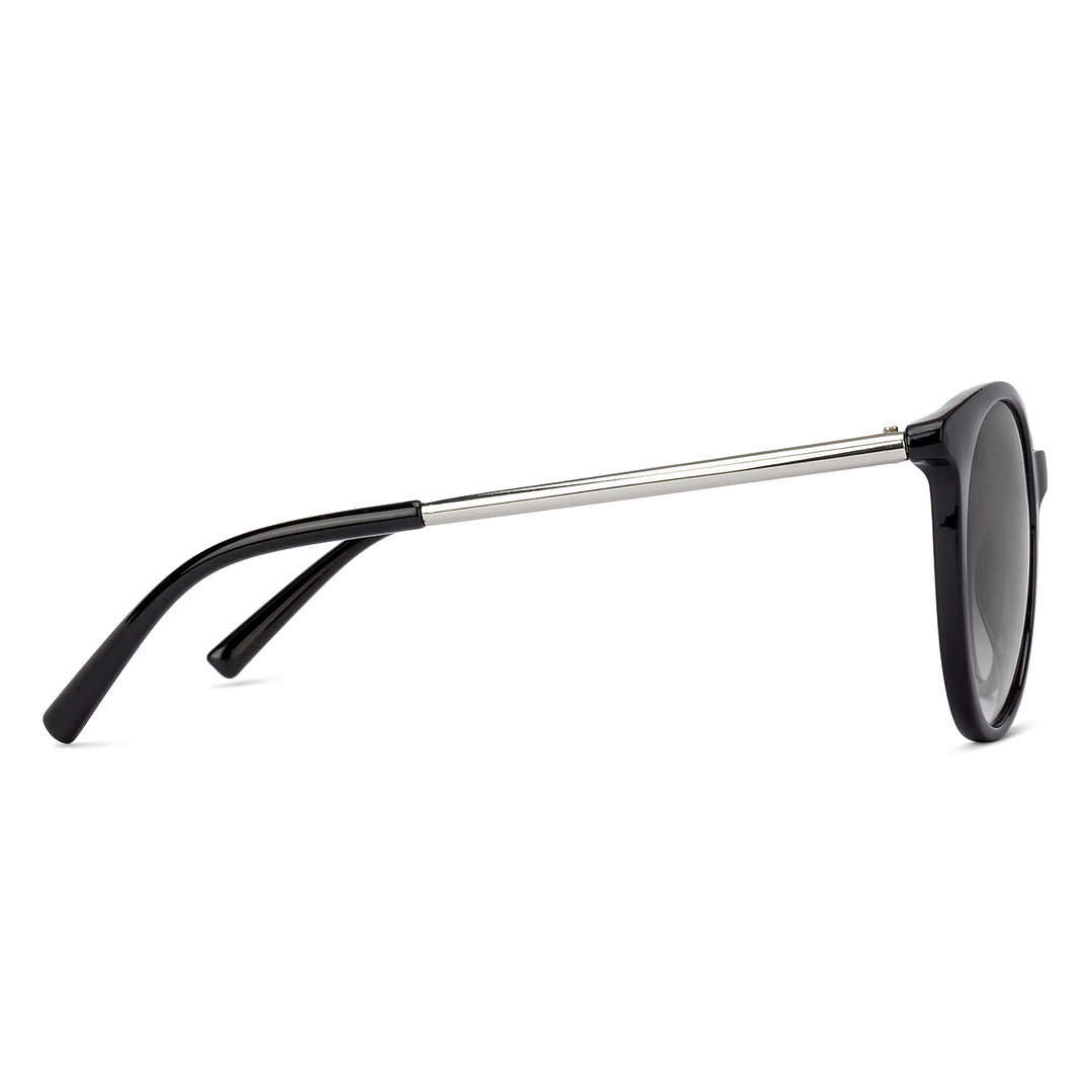 Fallon Colby Black Full Rim Round right side