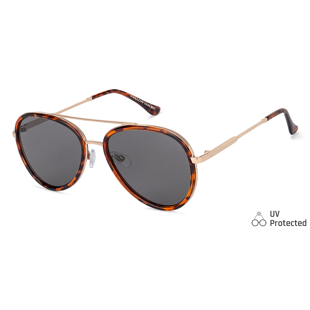Fallon Colby Gold Full Rim Aviator right side