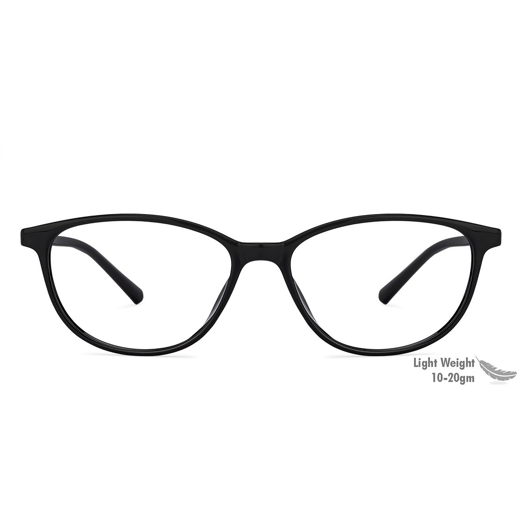 Fallon Colby Black Full Rim Cat Eye left side