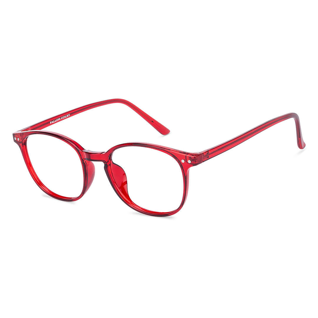 Vincent Chase Online Red Transparent Full Rim Square right side