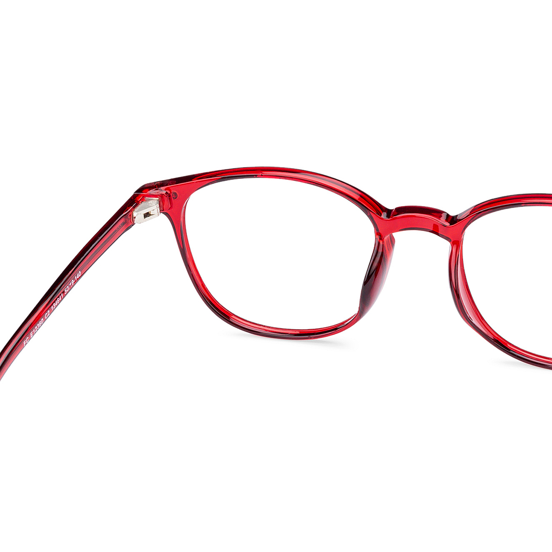 Vincent Chase Online Red Transparent Full Rim Square left side