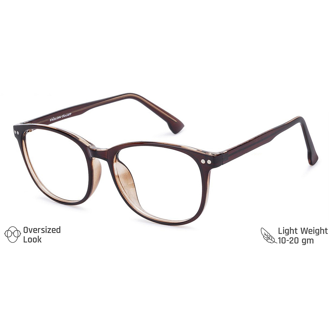 Vincent Chase Online Brown Transparent Full Rim Cat Eye right side