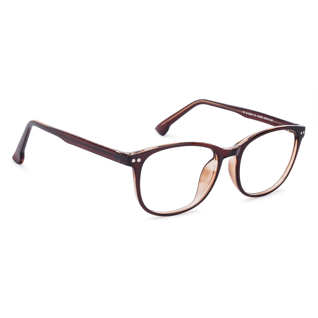 Vincent Chase Online Brown Transparent Full Rim Cat Eye left side