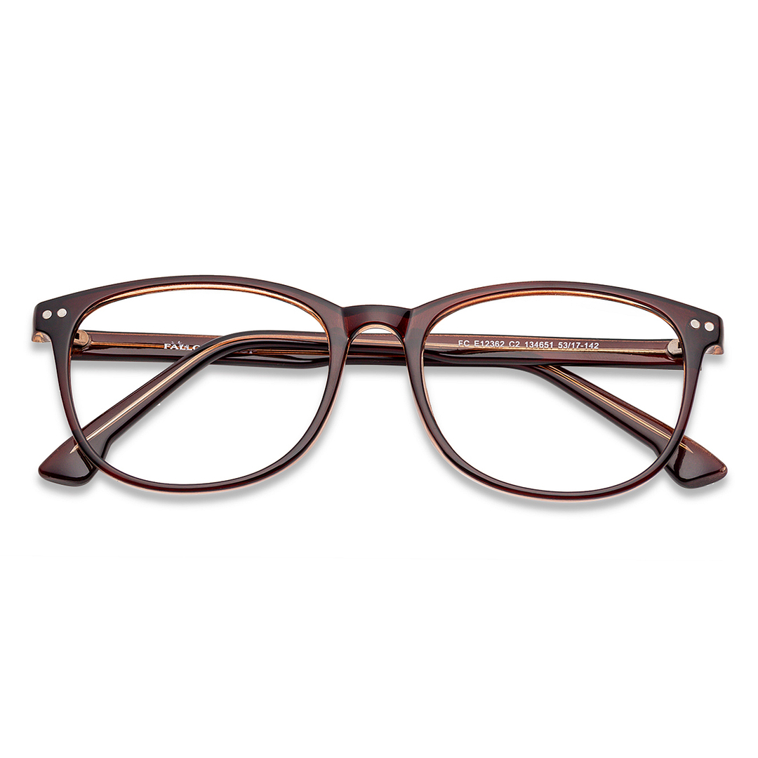 Vincent Chase Online Brown Transparent Full Rim Cat Eye right side