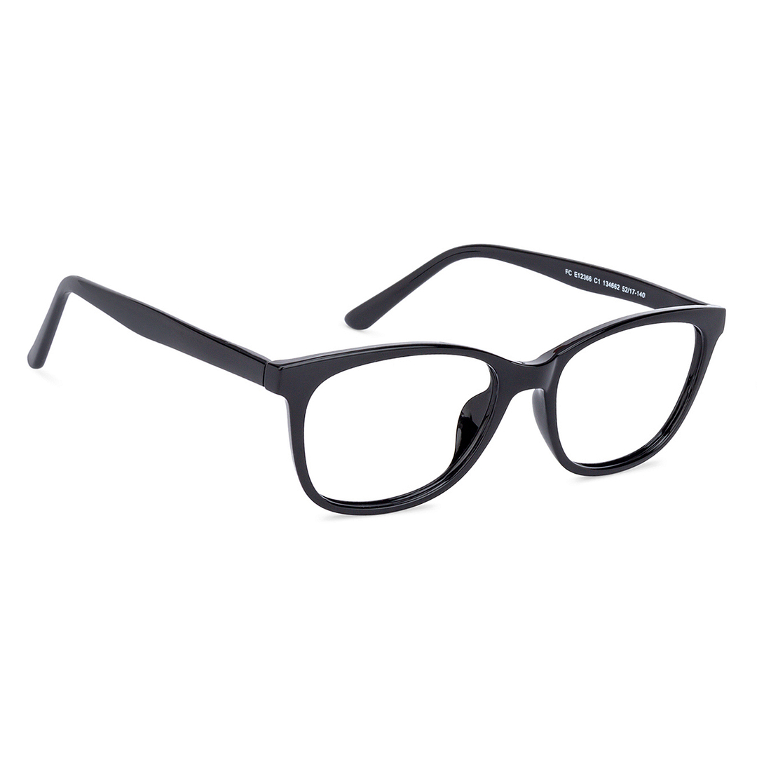 Vincent Chase Online Black Full Rim Cat Eye left side